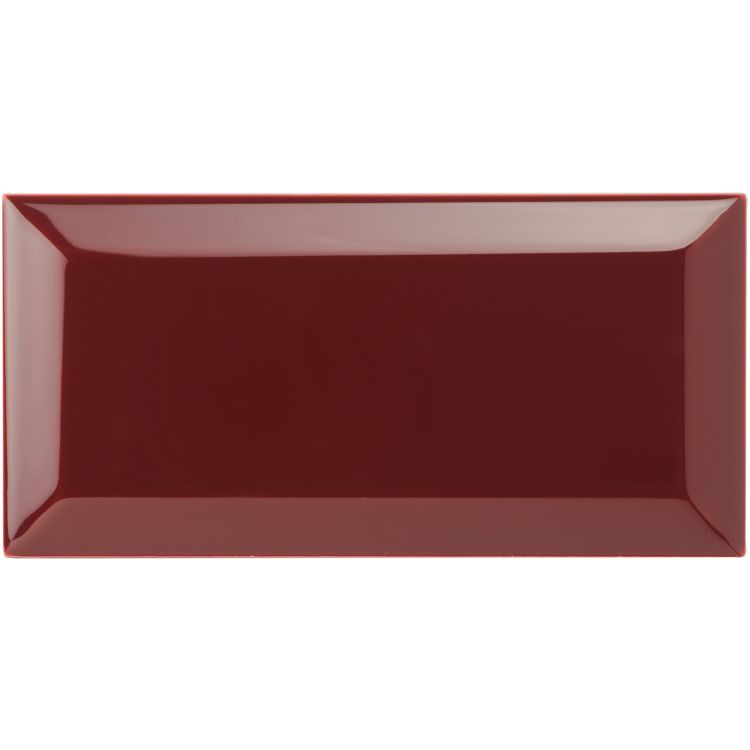 Burgundy Metro | Red Glazed Brick Tile | Original Style