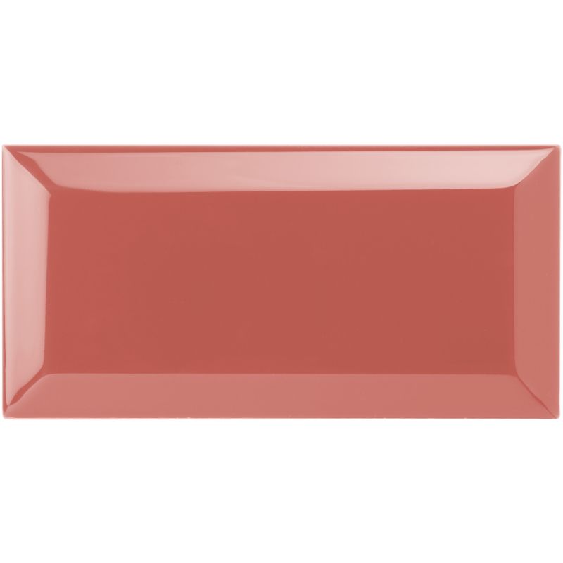 Duchy Pink Metro 6x3 | Pink Glazed Bevel Tile | Original Style